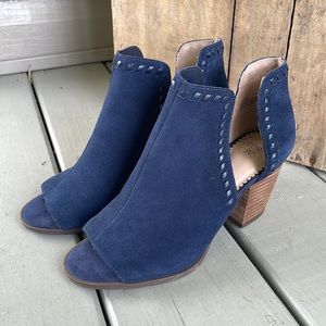 Crown & Ivy Leather Suede Booties